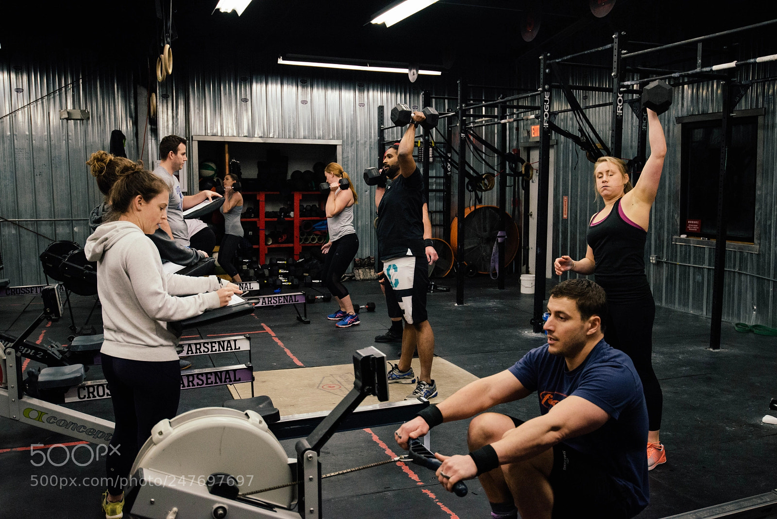 Nikon D610 sample photo. 18point1 @ crossfit arsenal photography