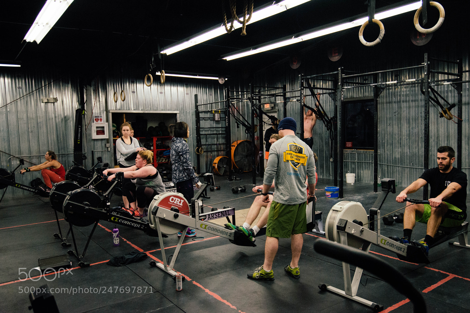 Nikon D610 sample photo. 18point1 @ crossfit arsenal photography