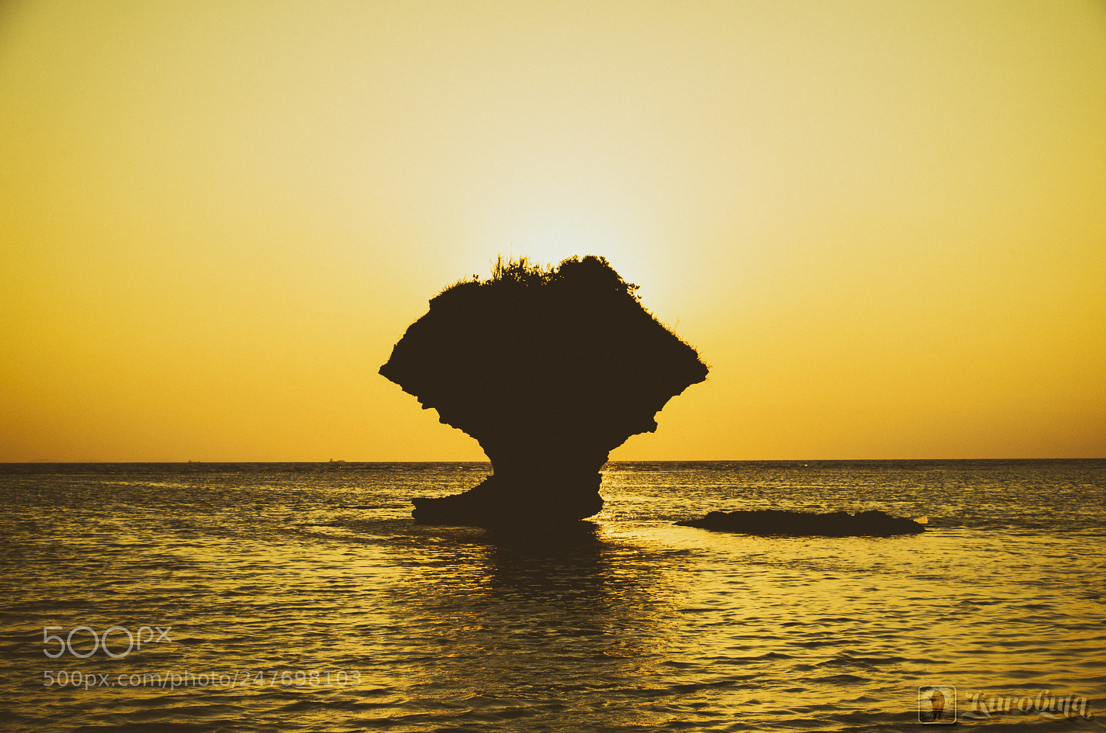 Pentax K-5 II sample photo. Sunset of okinawa photography