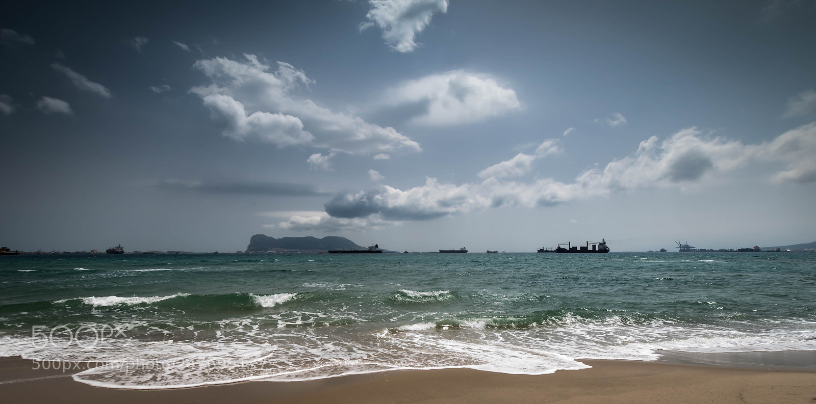 Nikon D500 sample photo. Strait of gibraltar photography