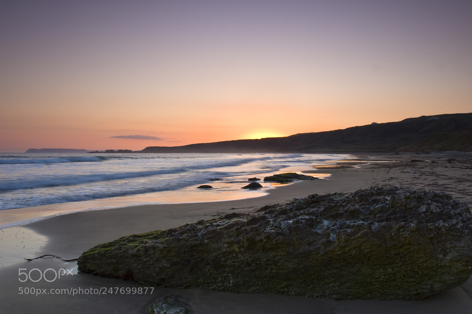 Nikon D70 sample photo. Whitepark bay sunrise 2007 photography