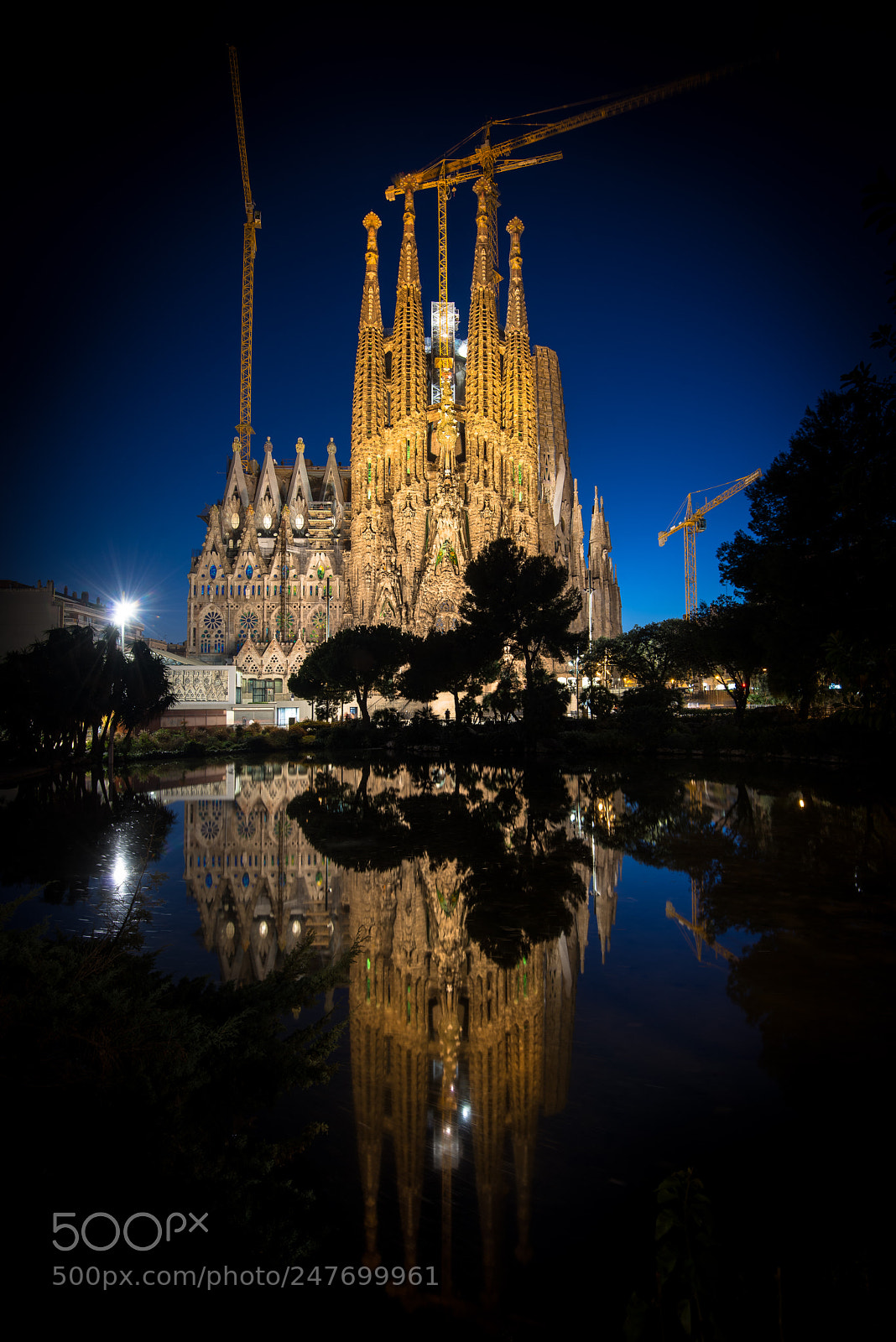 Nikon D800 sample photo. Sagrada familia photography