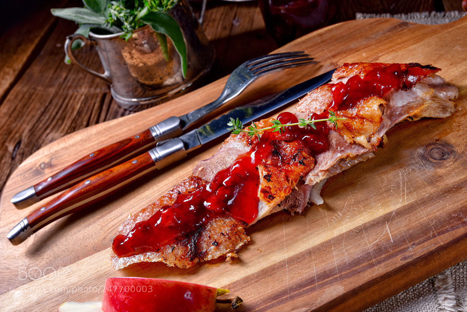 Nikon D810 sample photo. Fried duck breast with photography