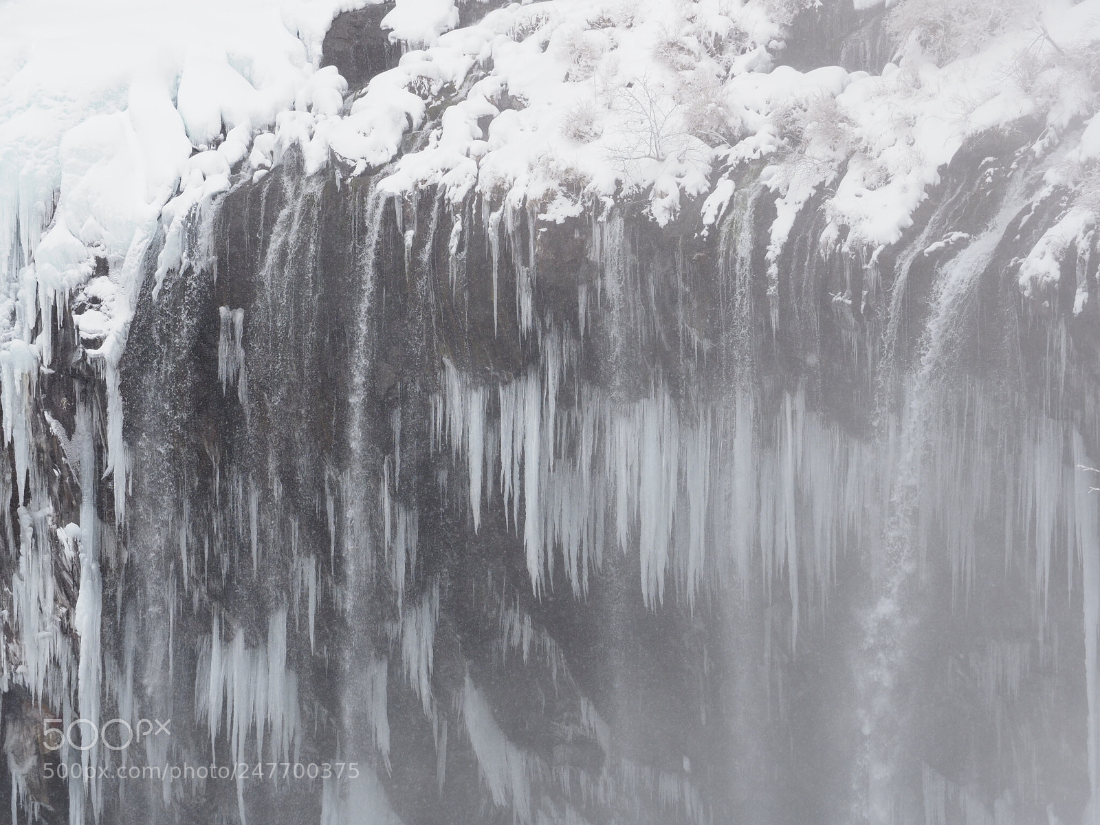 Olympus OM-D E-M1 Mark II sample photo. Ice falls art photography