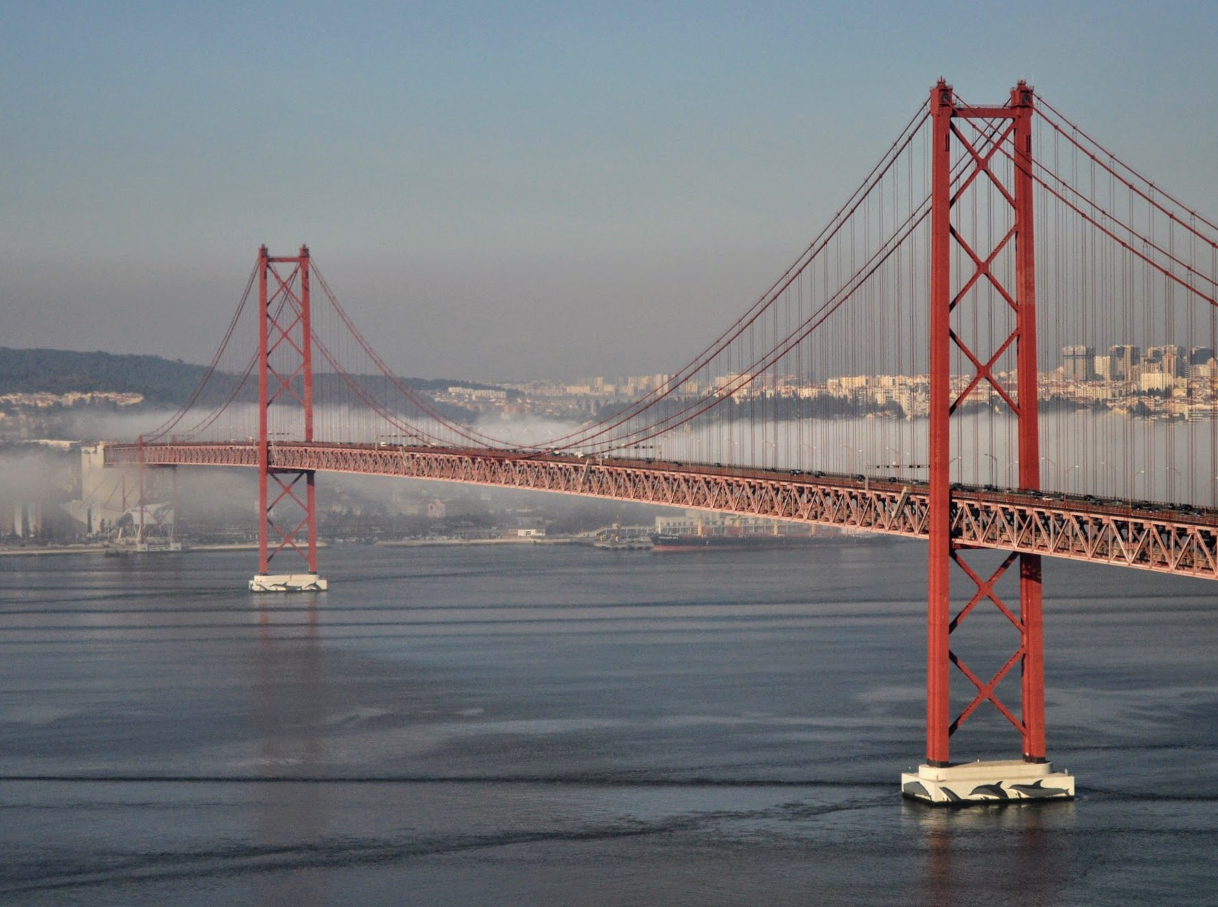 Nikon D5000 sample photo. The fog in the bridge! photography
