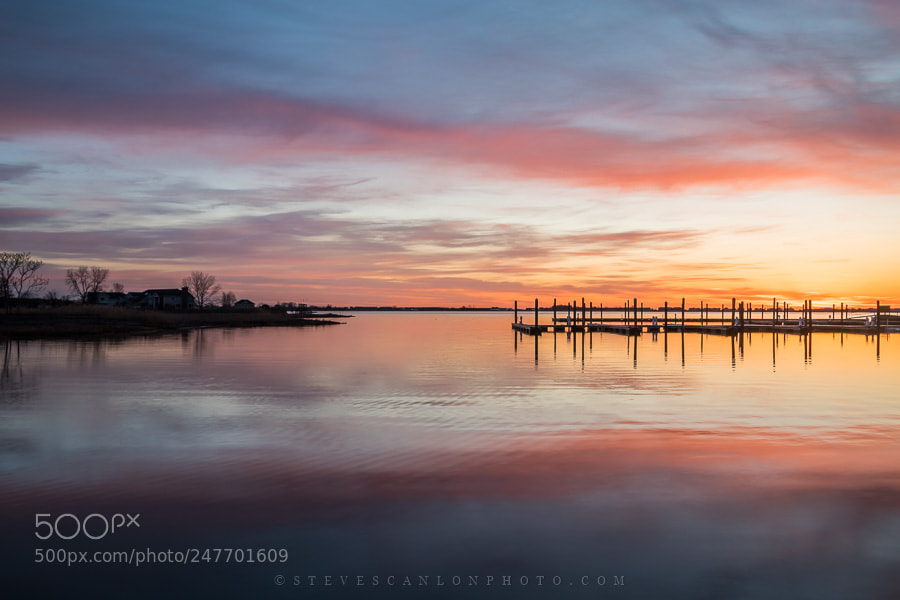 Nikon D5500 sample photo. Sunrise reflection photography