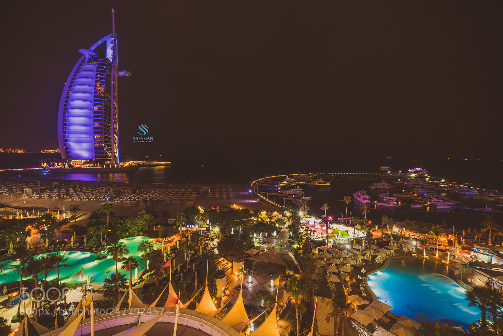 Sony a7R III sample photo. View from jumeirah beach photography