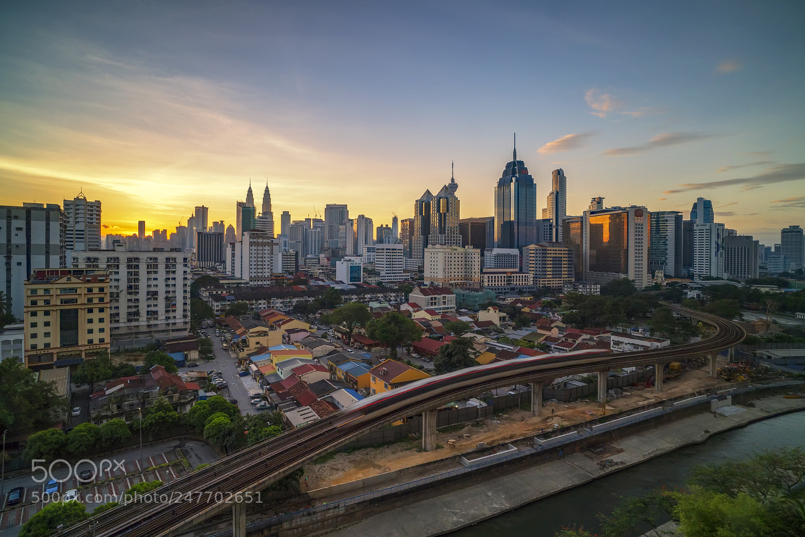 Sony a7R III sample photo. Kuala lumpur city skyline photography