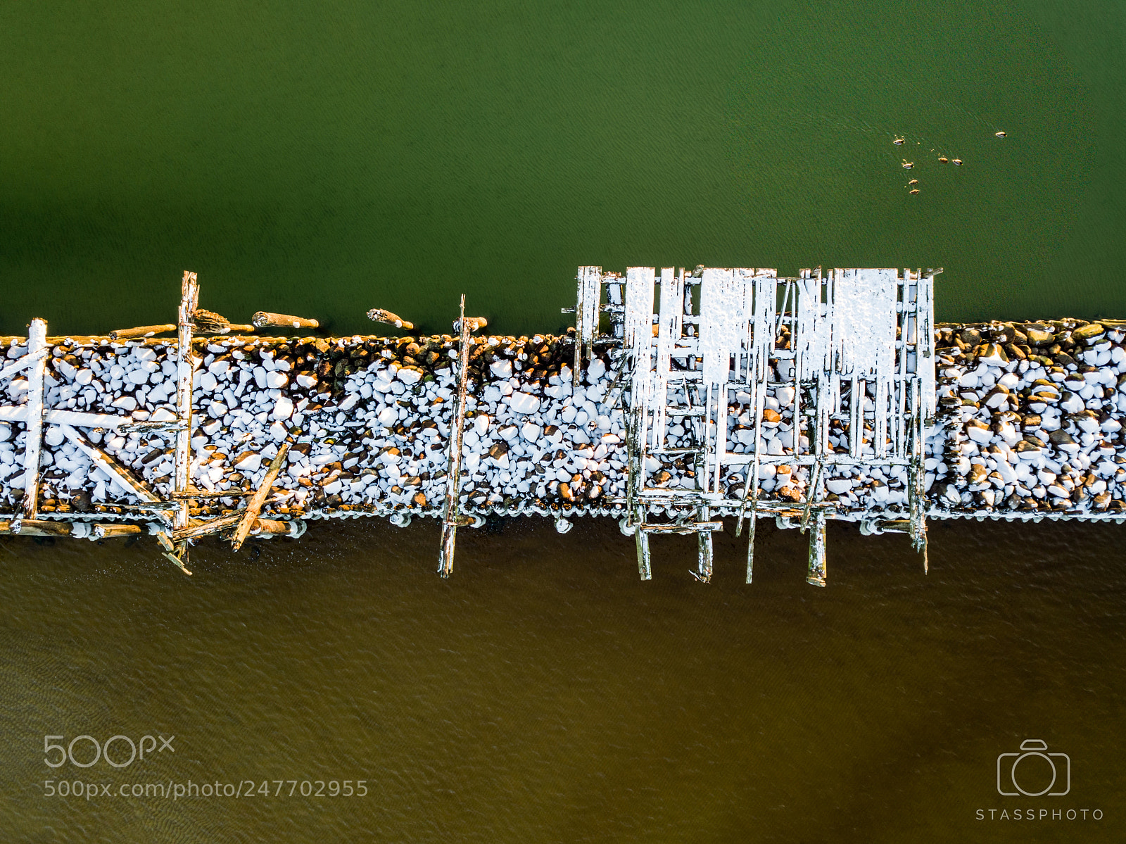 DJI FC220 sample photo. Old harbor photography