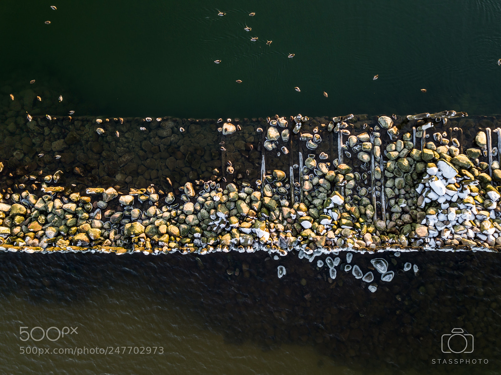 DJI FC220 sample photo. Old harbor photography