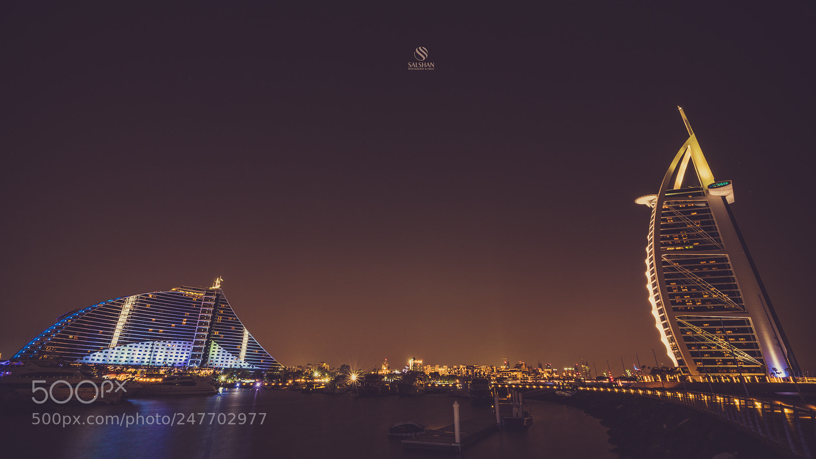 Sony a7R III sample photo. Burj al arab and photography