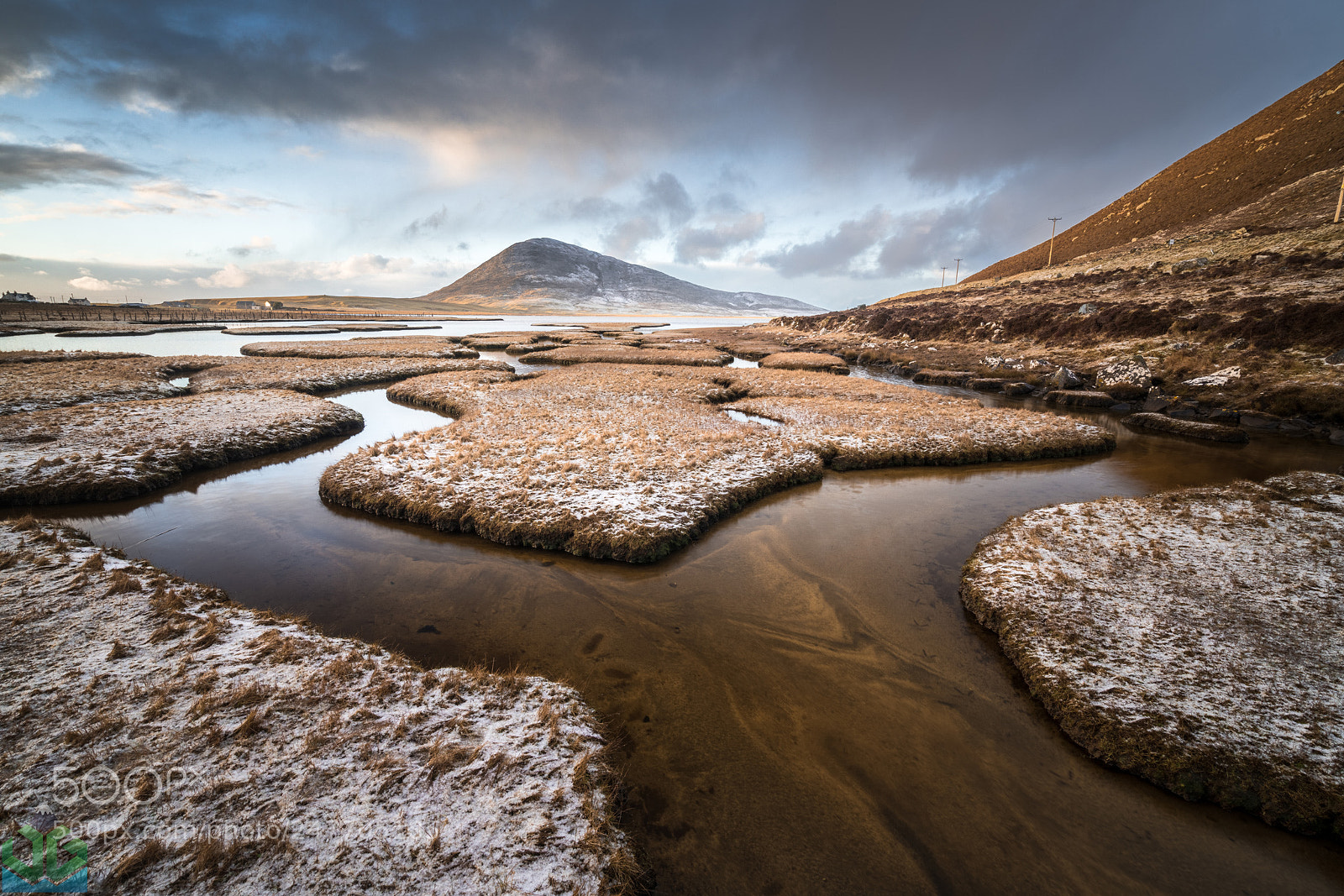 Sony a7R II sample photo. Scarista salt flats photography