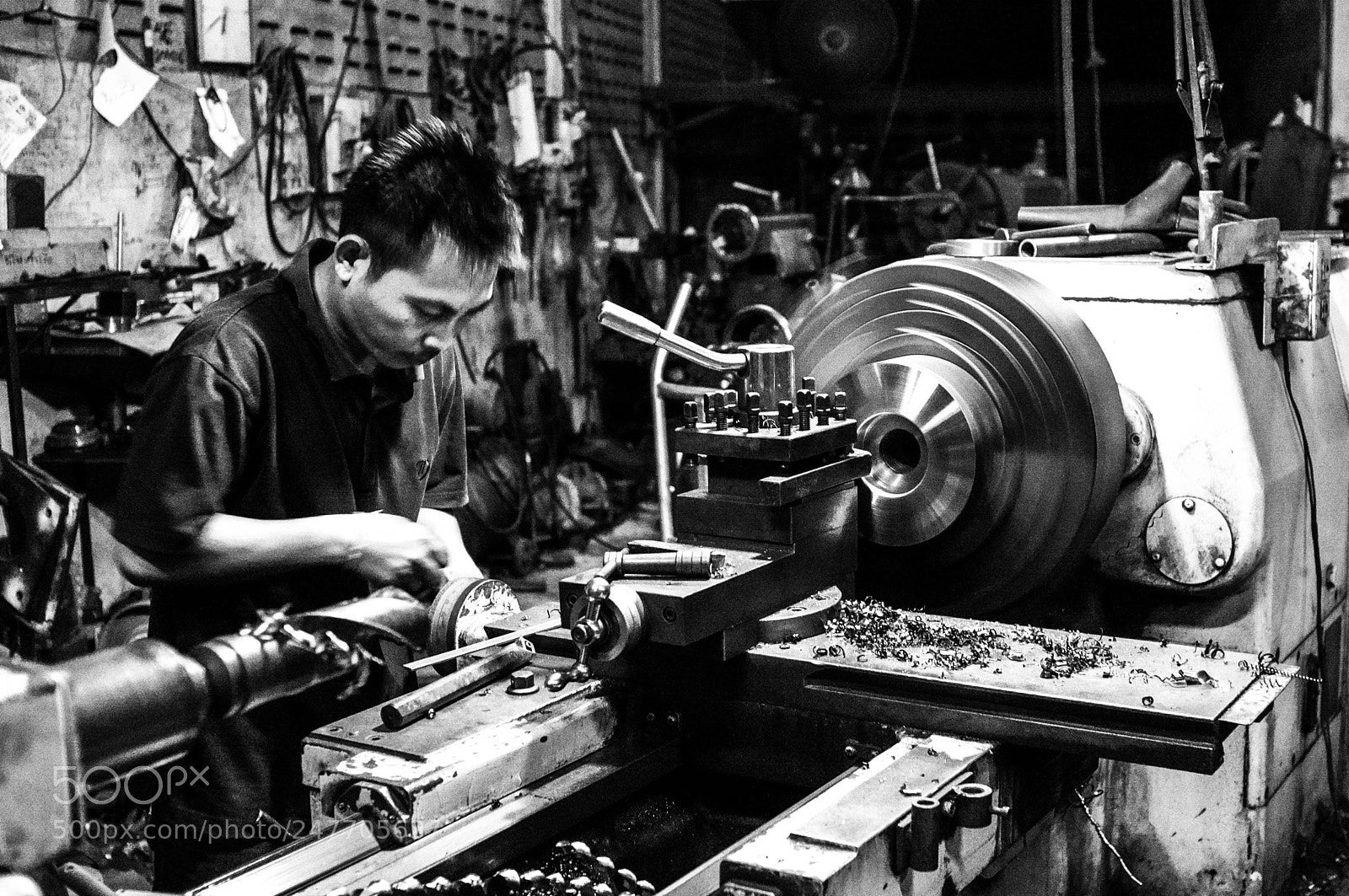 Fujifilm FinePix X100 sample photo. Working photography