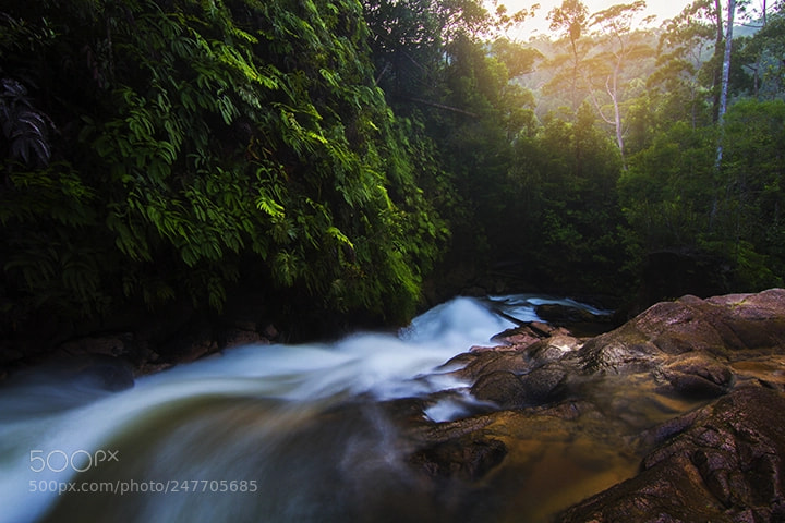Canon EOS 7D sample photo. Air terjun photography