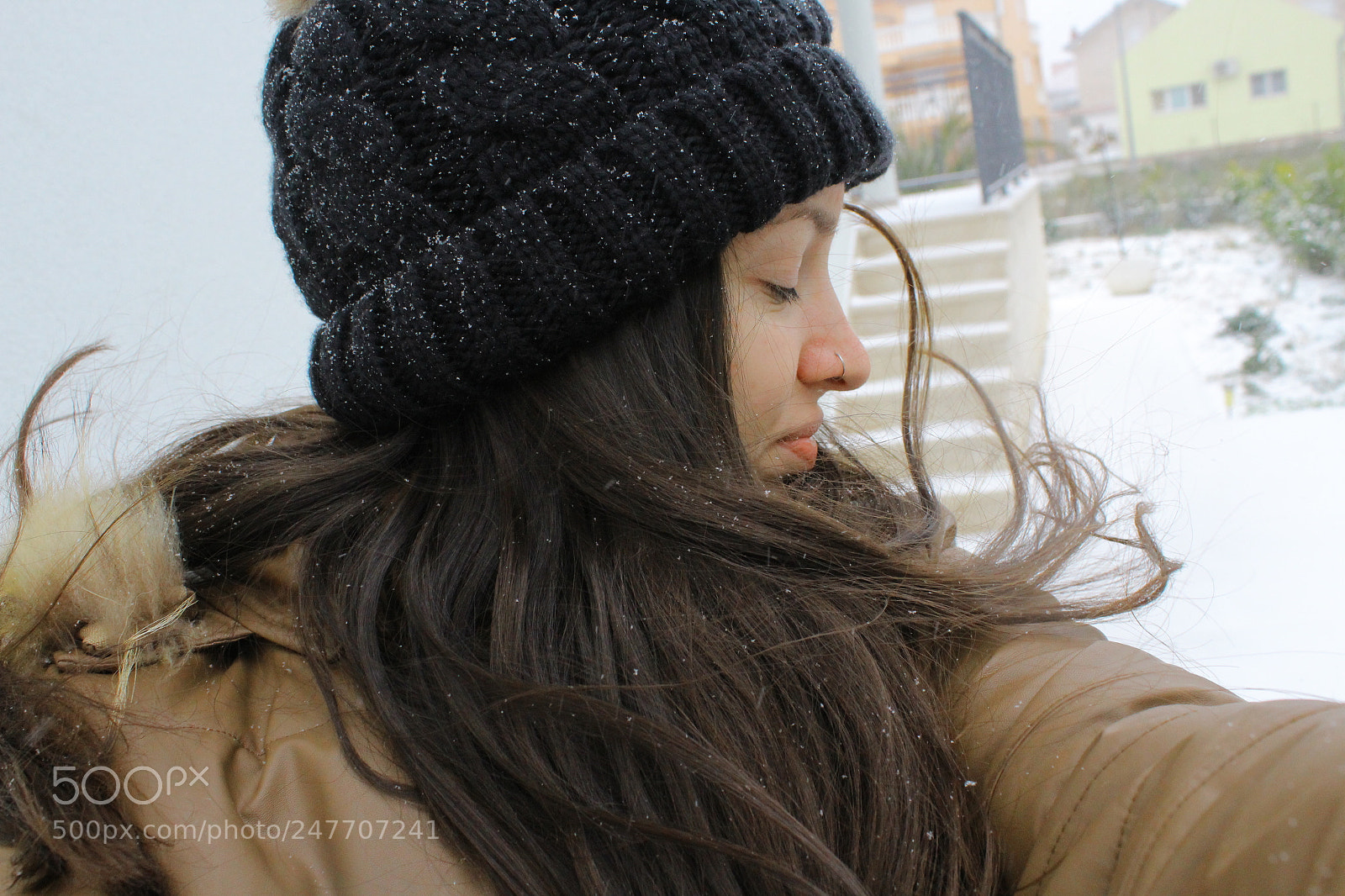 Canon EF-S 18-55mm F3.5-5.6 III sample photo. Snow photography