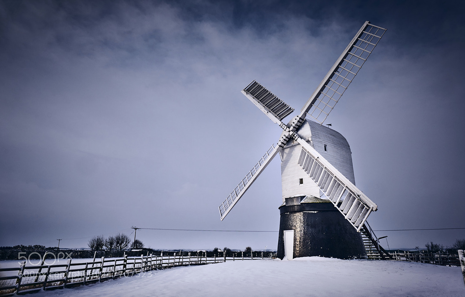 Leica SL (Typ 601) sample photo. Wrawby mill snowday photography