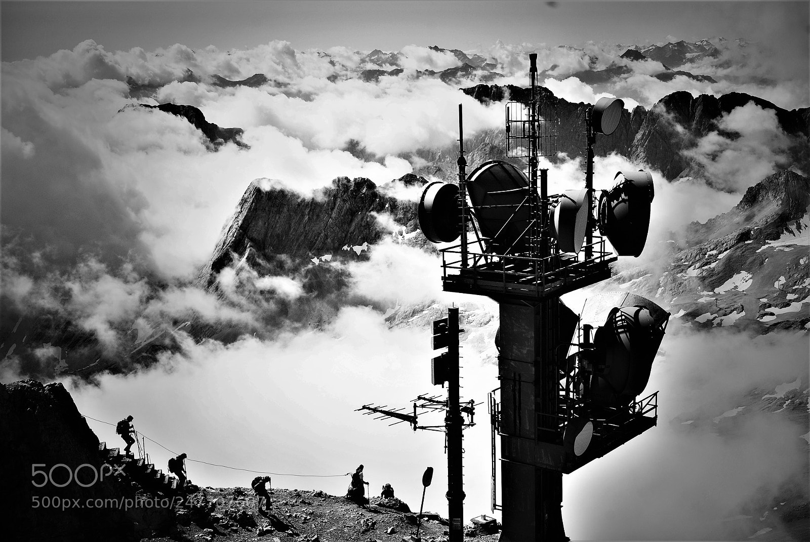 Sony Alpha DSLR-A230 sample photo. Zugspitze photography