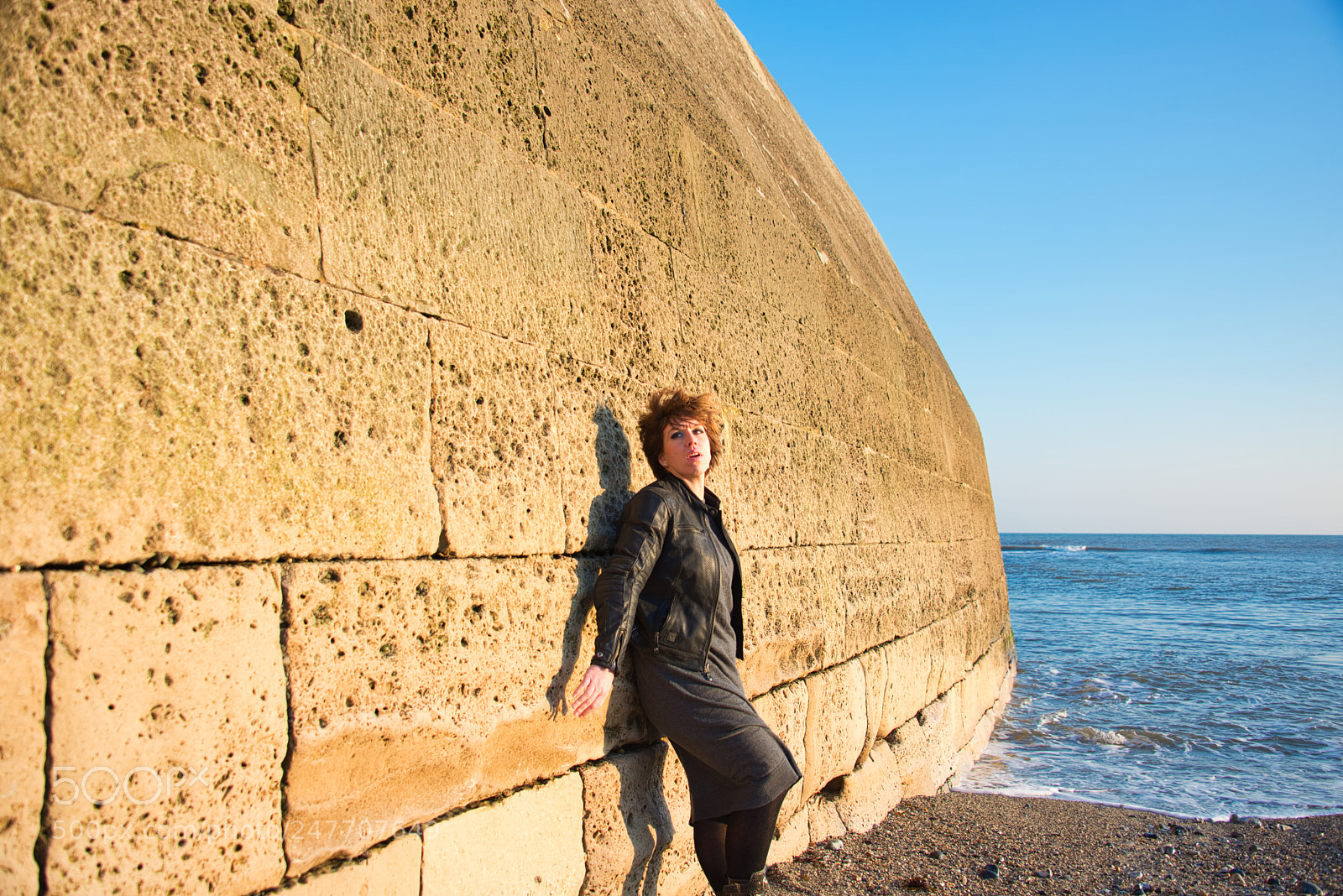 Nikon D610 sample photo. Harbour wall photography