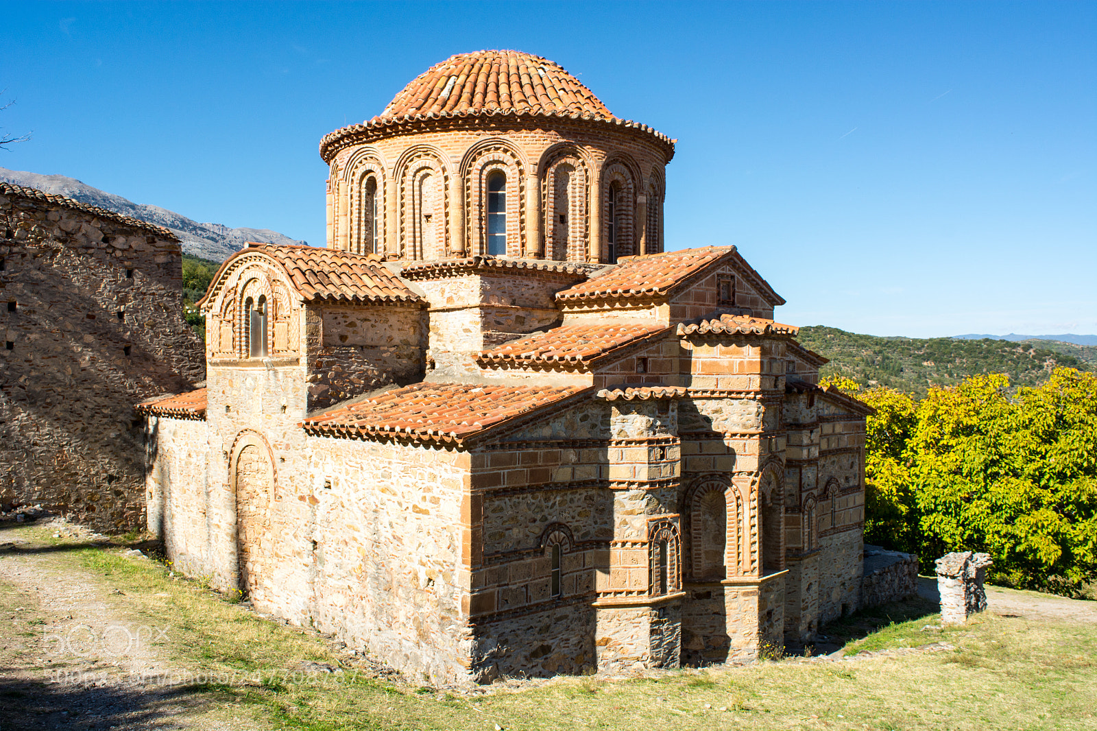 Nikon D5200 sample photo. Agioi theodoroi, mystras photography
