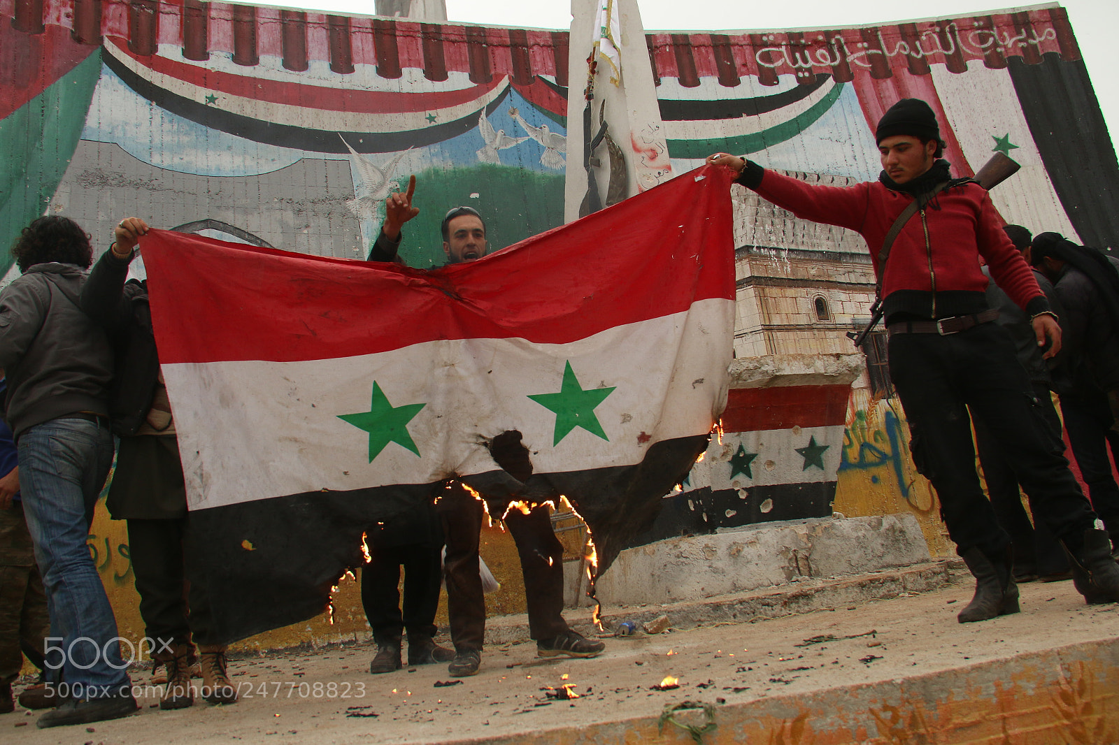 Canon EF-S 18-135mm F3.5-5.6 IS sample photo. Syria revolution photography