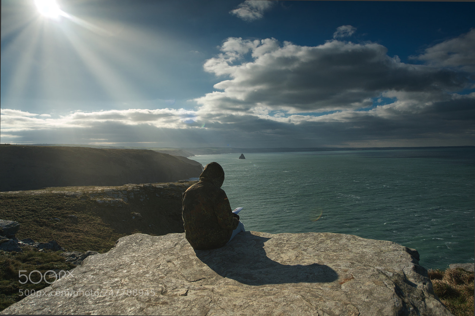 Sony a7R II sample photo. Looking west from tintagel photography