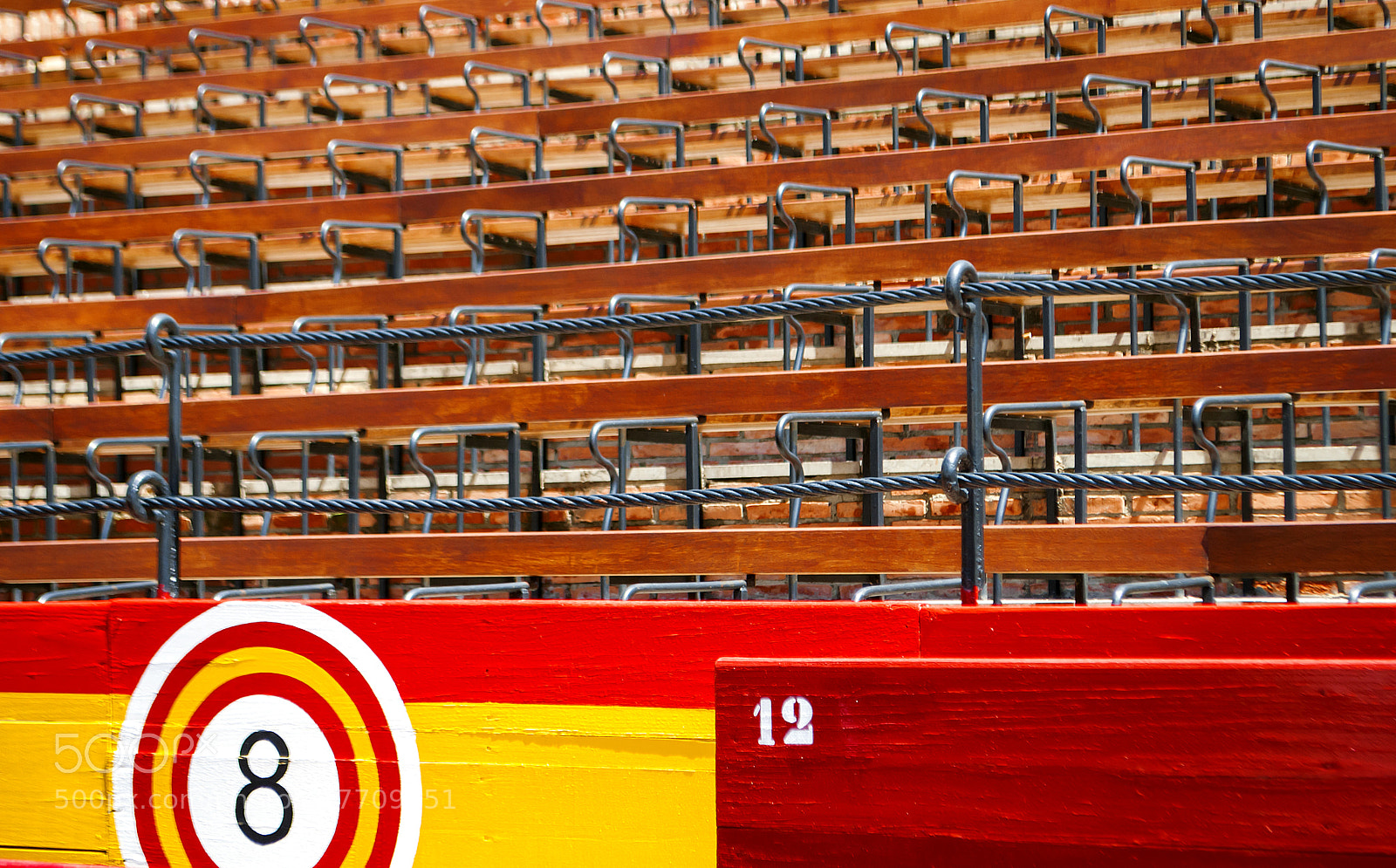Nikon D3000 sample photo. Detail of the seats photography