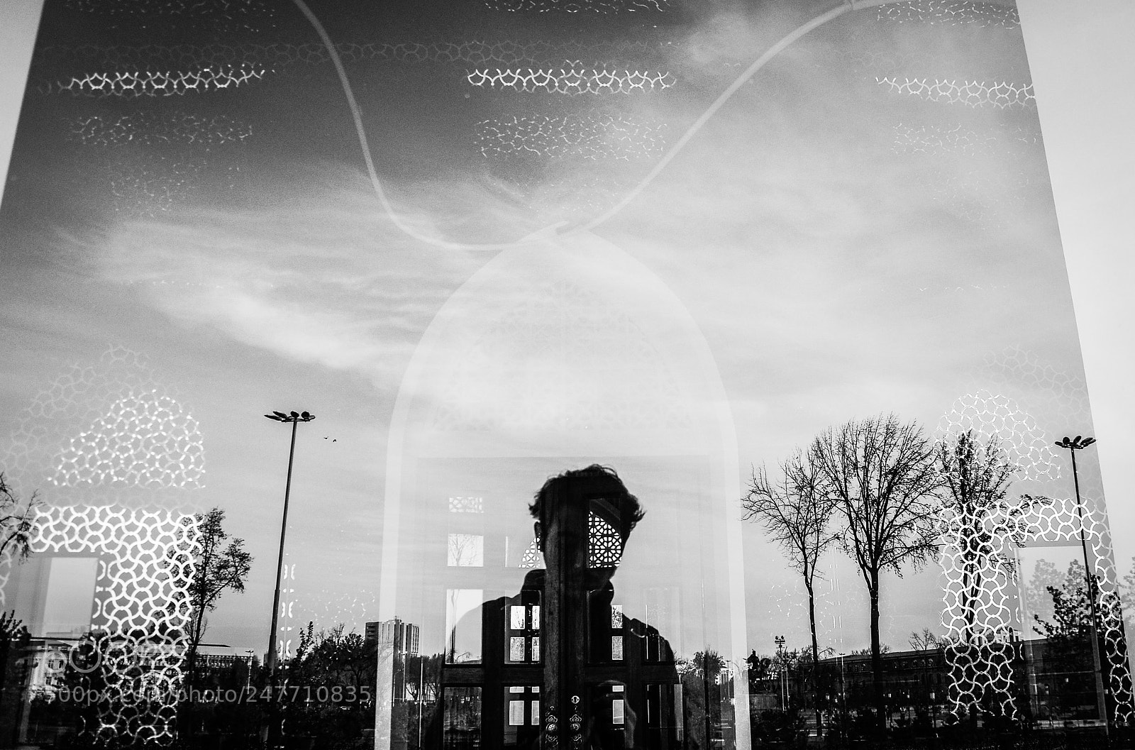 Nikon D90 sample photo. Reflection of the sky photography