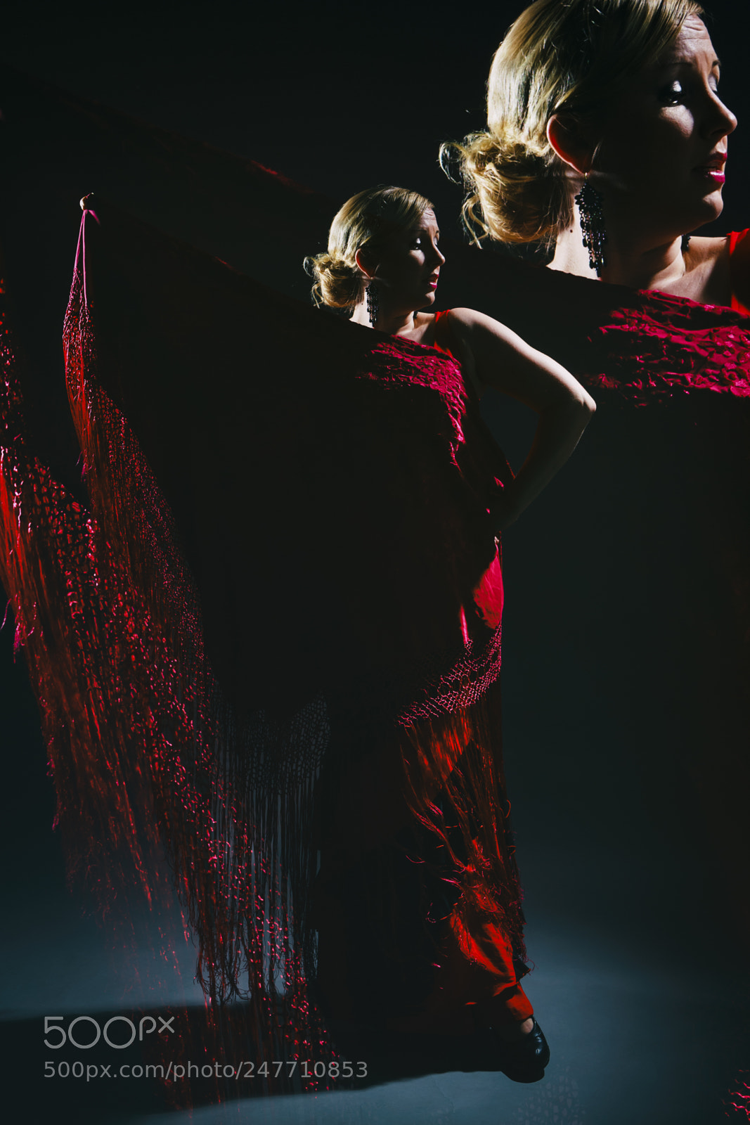 Canon EOS-1Ds Mark II sample photo. Flamenco dancer photography