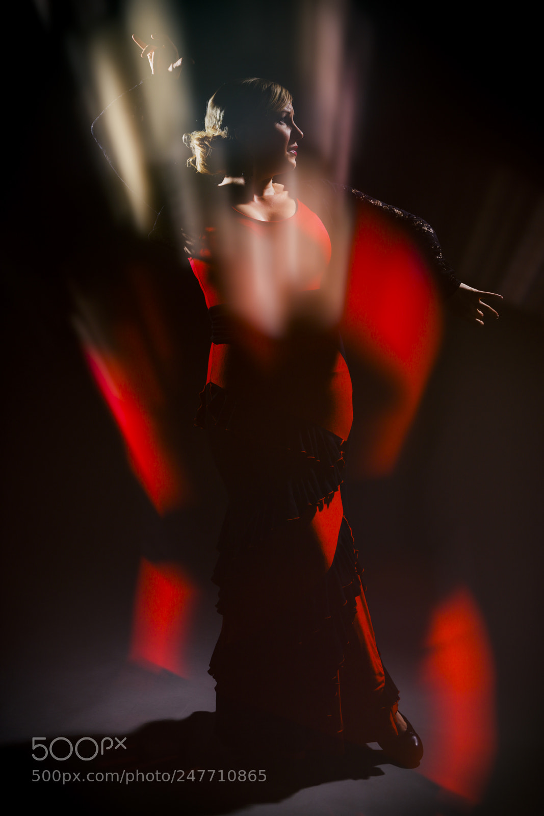 Canon EOS-1Ds Mark II sample photo. Flamenco dancer photography