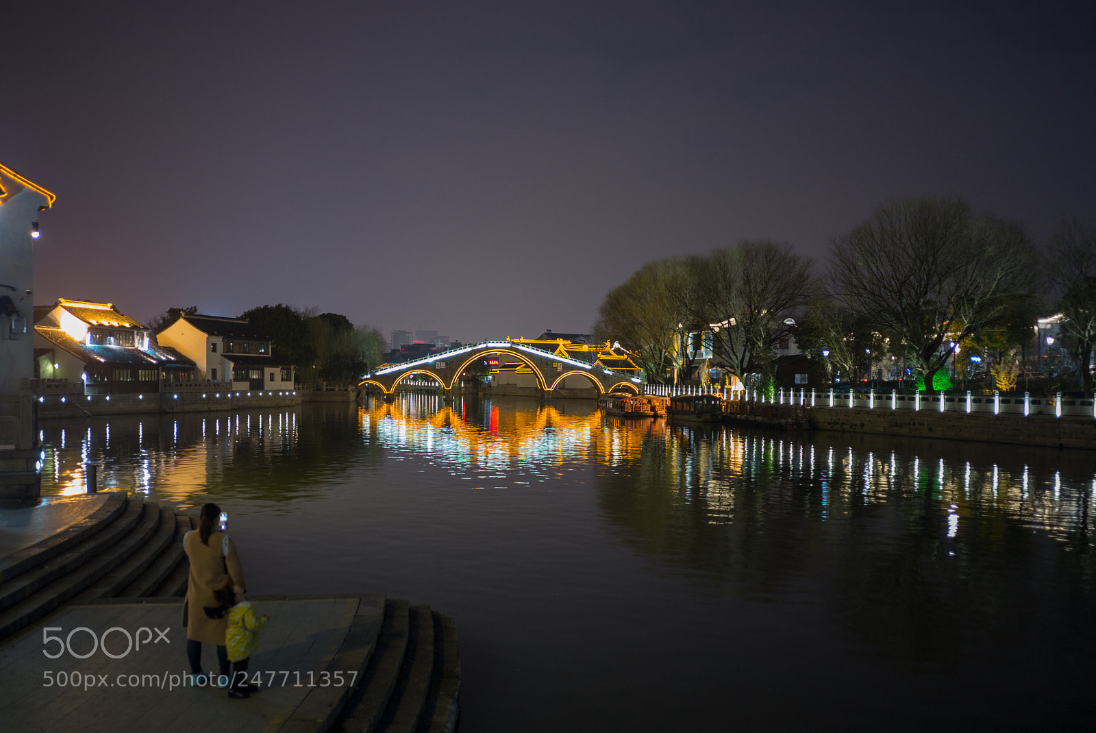 Leica M (Typ 240) sample photo. Suzhou bye night photography