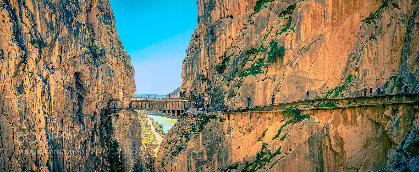 Apple iPhone X sample photo. El caminito del rey photography