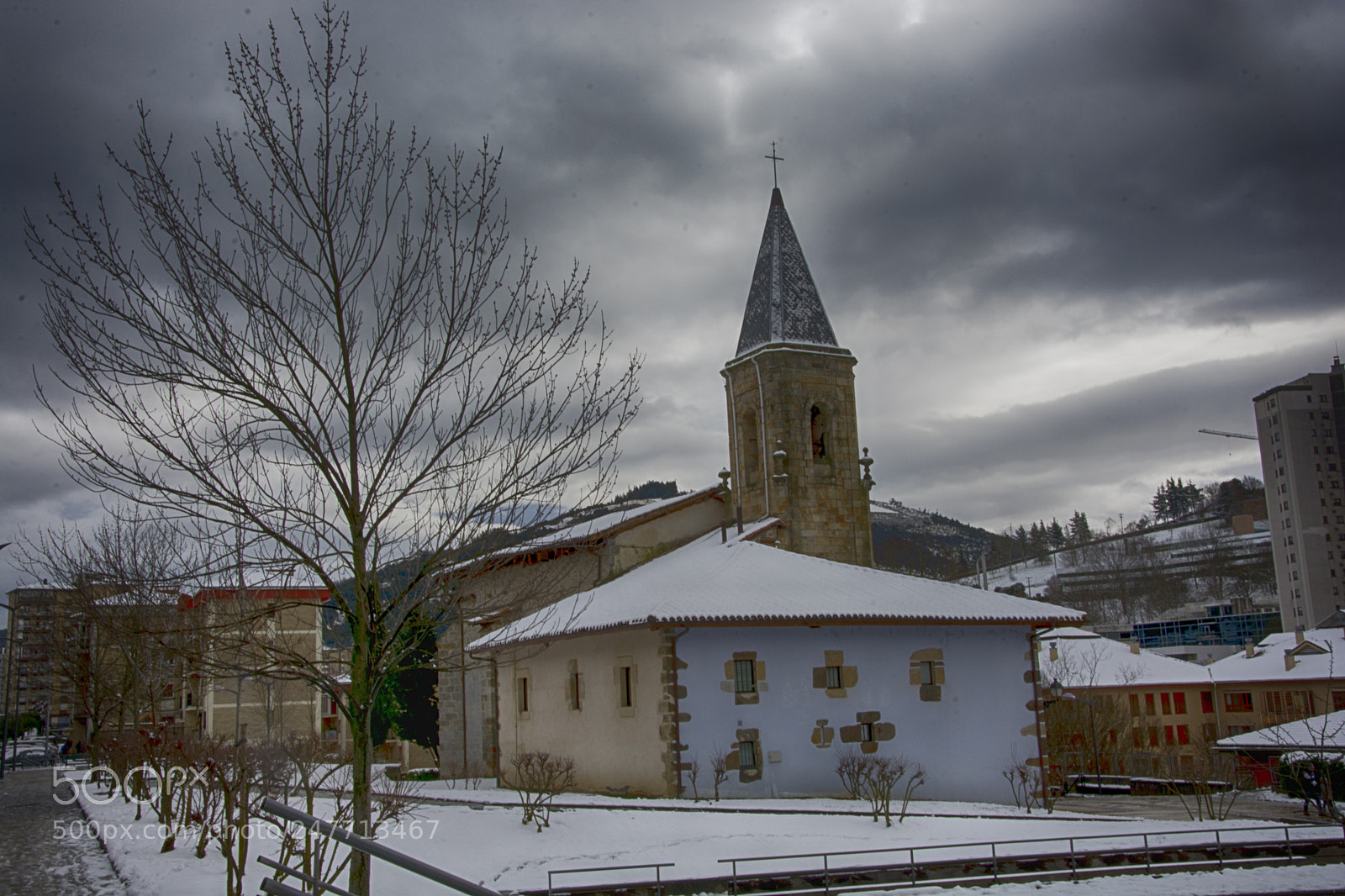 Nikon D7100 sample photo. Iglesia en hdr photography
