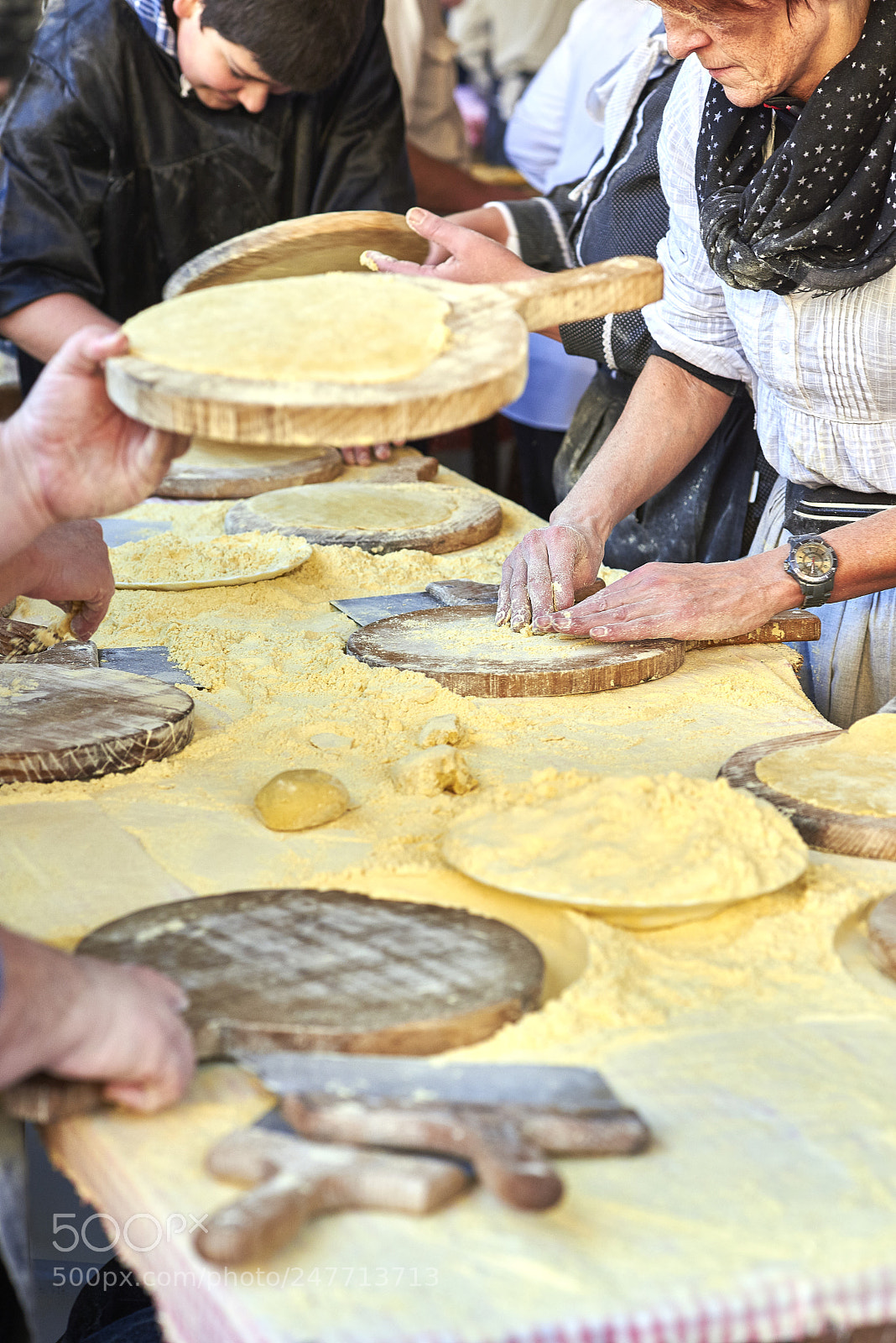 Nikon D610 sample photo. Farmers making talos in photography