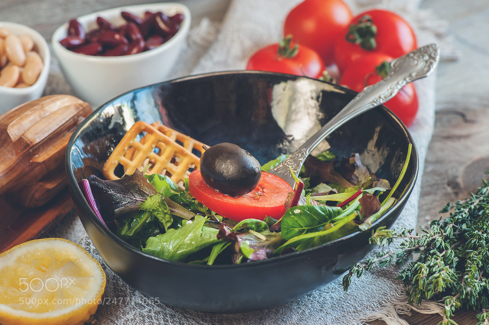 Nikon D700 sample photo. Salad diet for weight photography