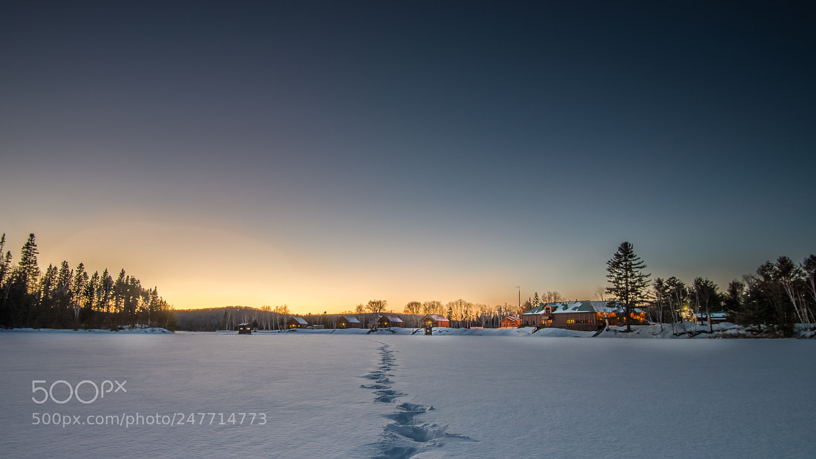 Nikon D610 sample photo. Laurentides 02/2018 photography
