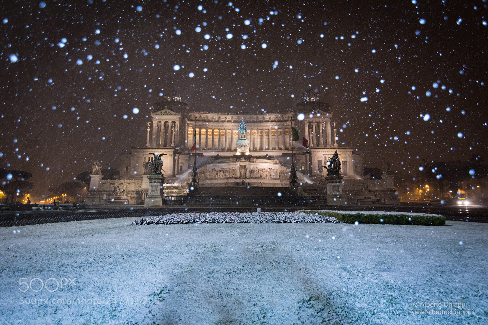 Nikon D7100 sample photo. Rome under the snow 2018 photography