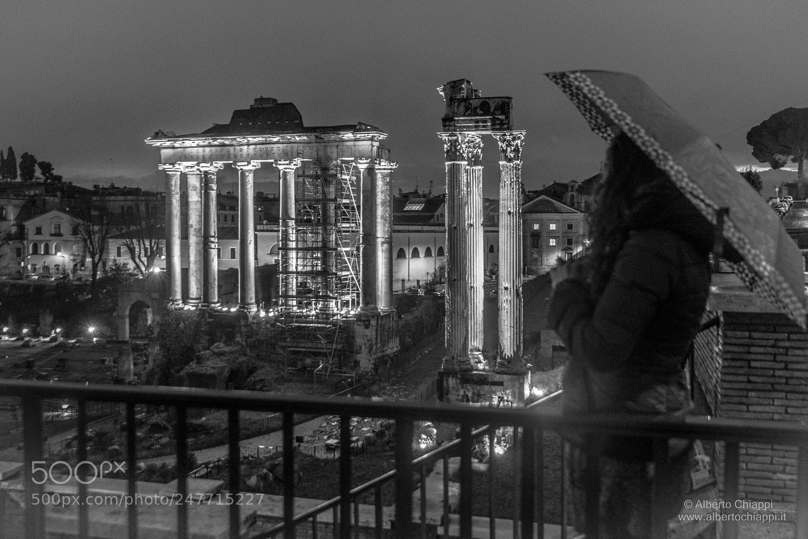 Nikon D7100 sample photo. Rome under the snow 2018 photography
