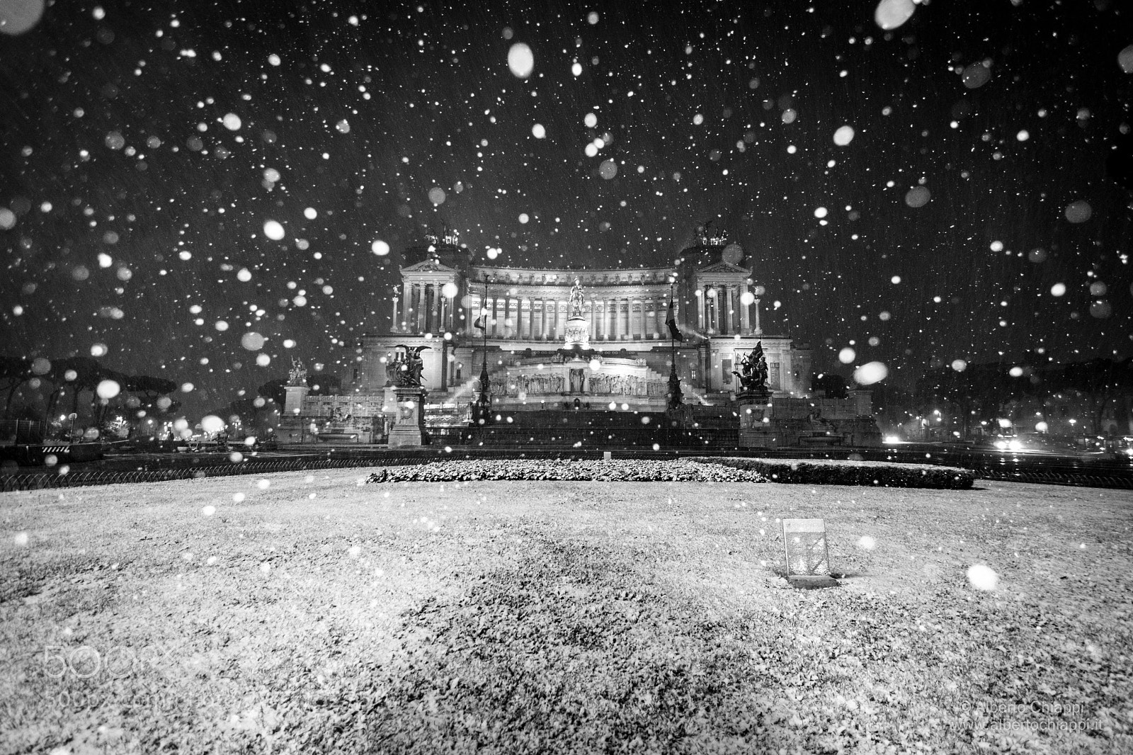 Nikon D7100 sample photo. Rome under the snow 2018 photography