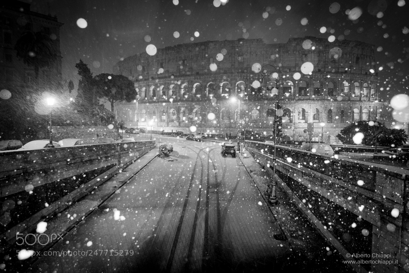 Nikon D7100 sample photo. Rome under the snow 2018 photography