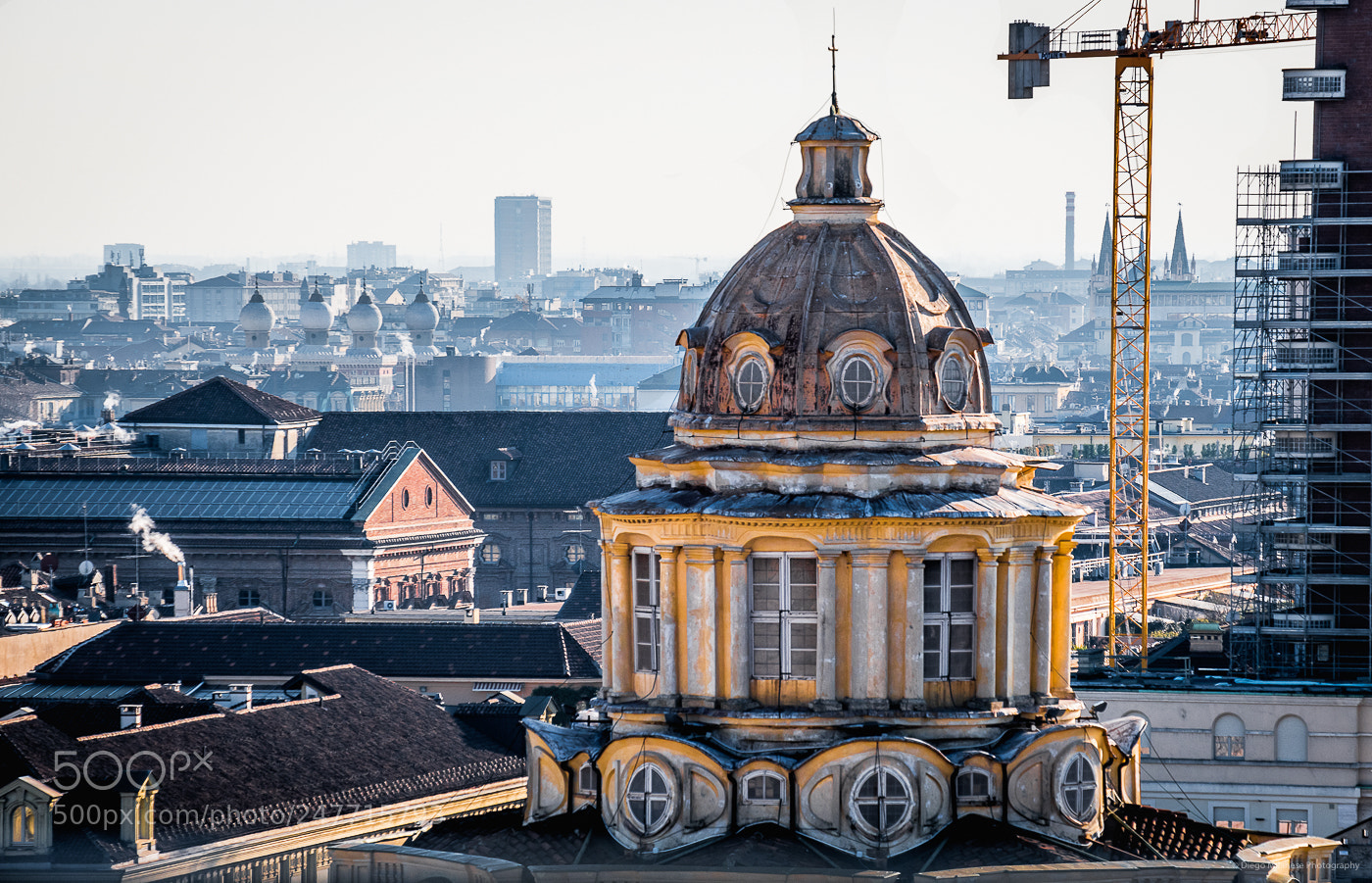 Fujifilm X-T20 sample photo. Turin from above photography