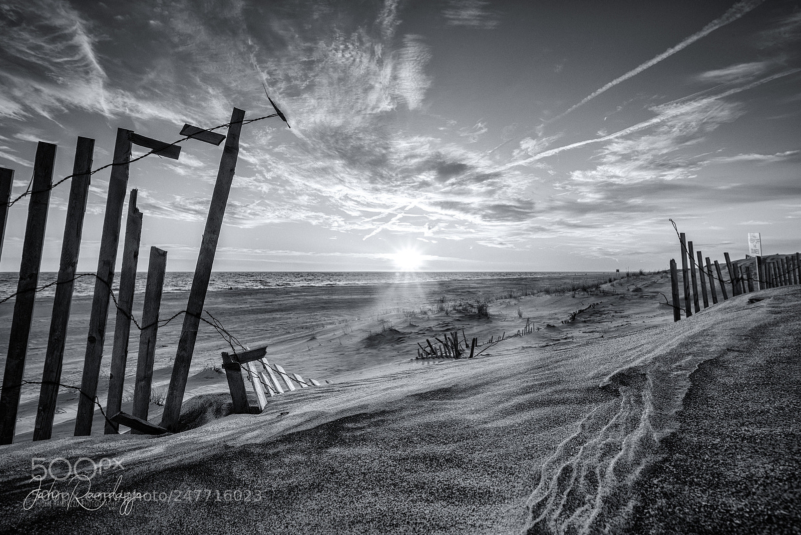 Nikon D810 sample photo. Sunlit sand bnw photography