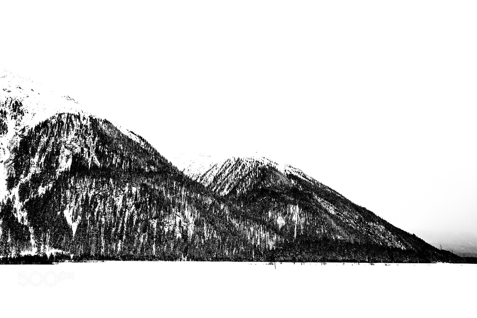 Nikon D800E sample photo. Graubunden in black & white photography