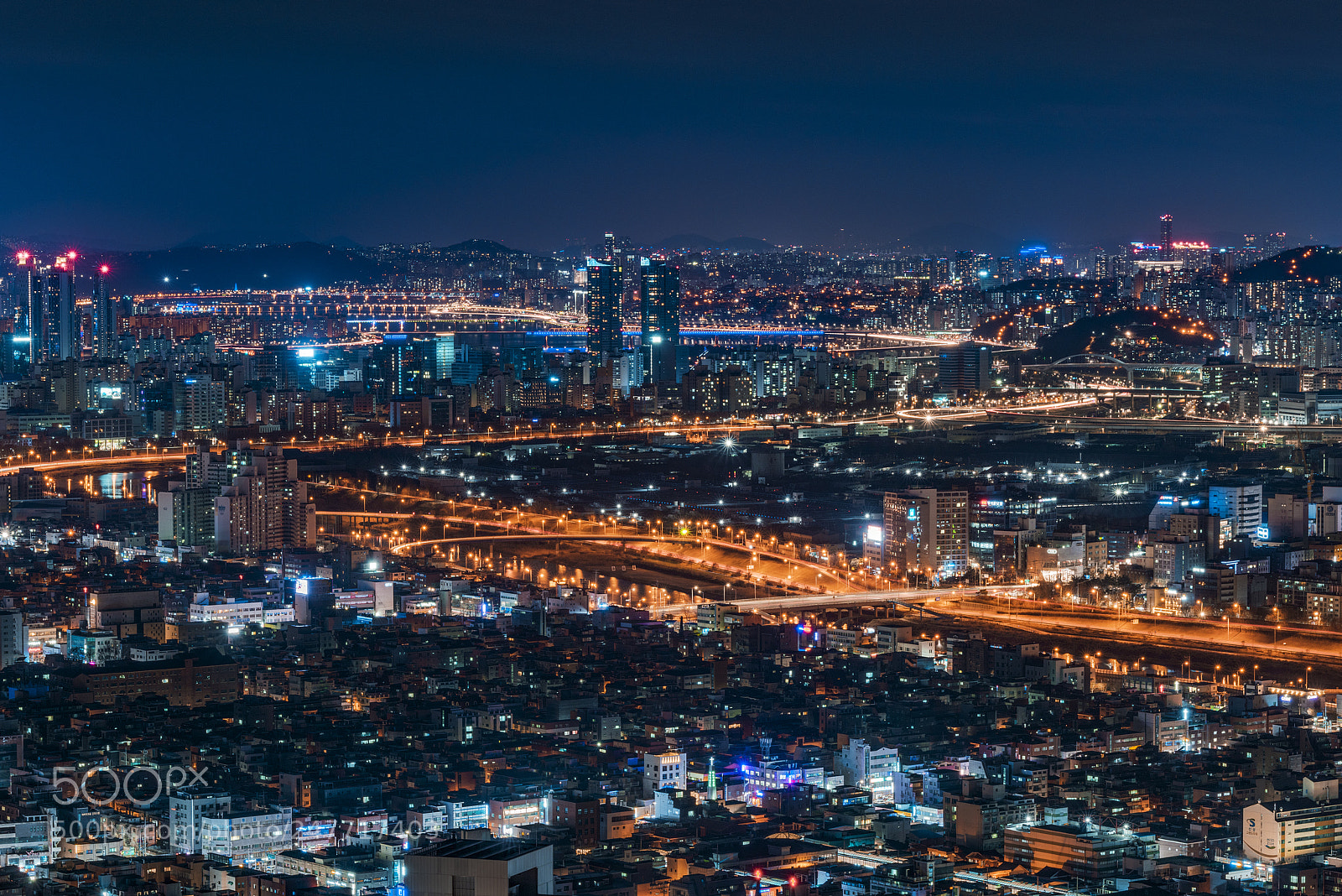 Nikon D810 sample photo. Seoul night! photography