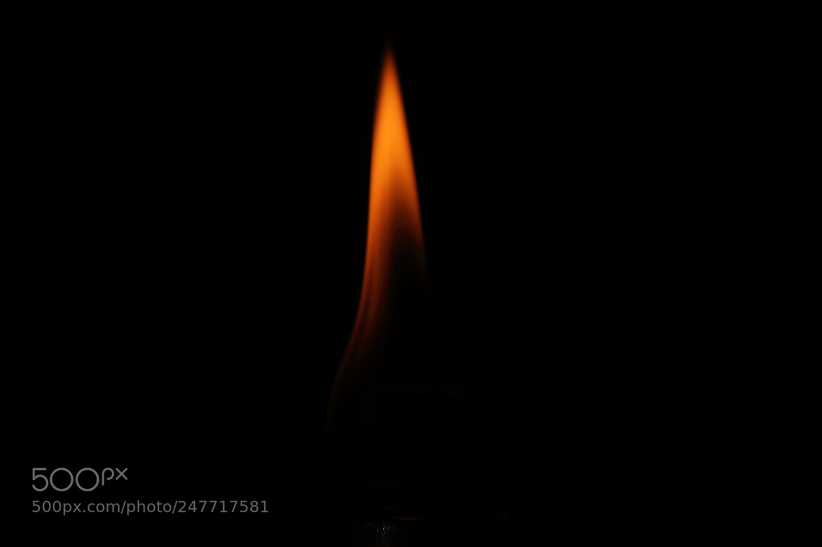 Canon EF-S 18-55mm F3.5-5.6 IS sample photo. Flame photography