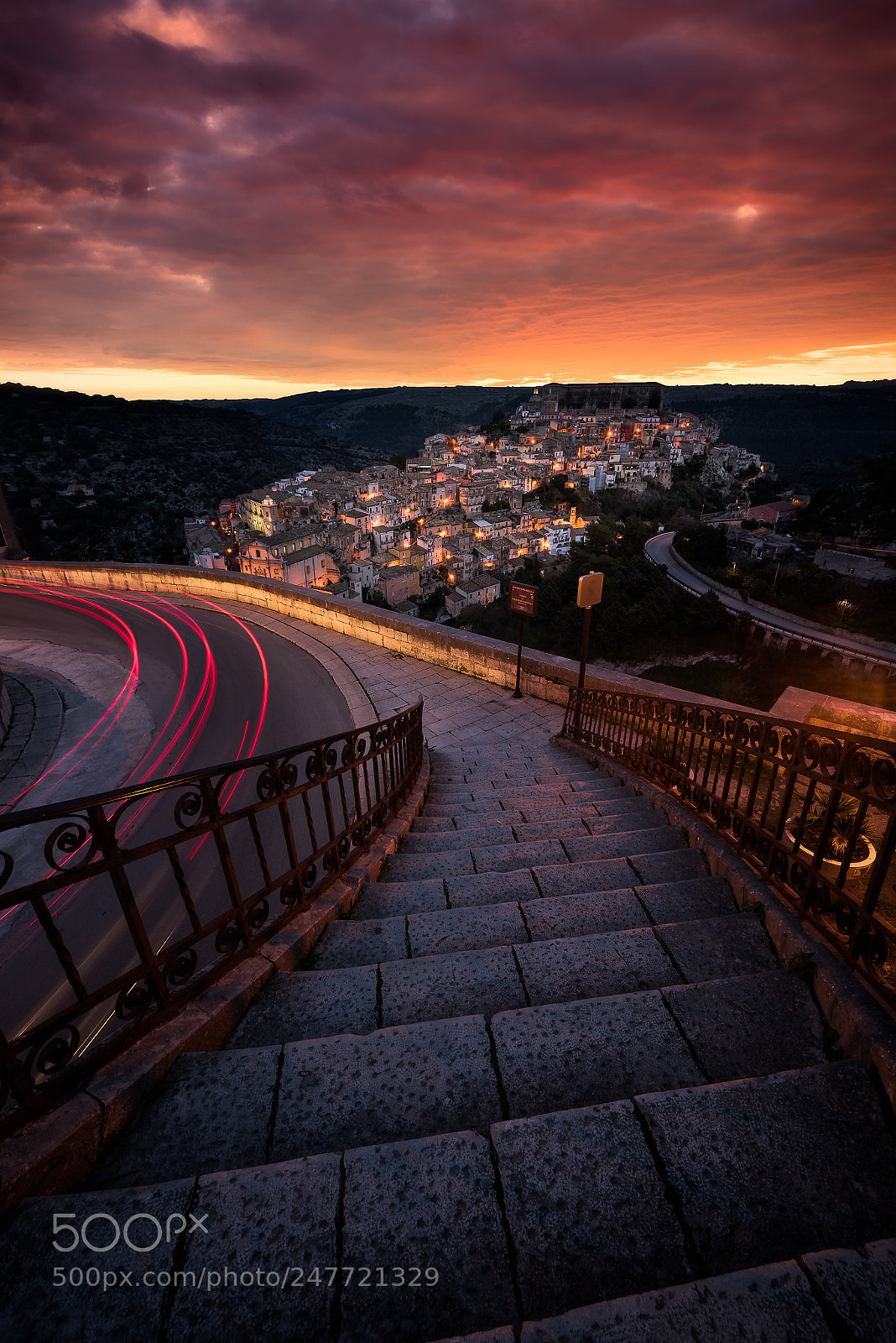 Nikon D810 sample photo. Going to ragusa ibla photography