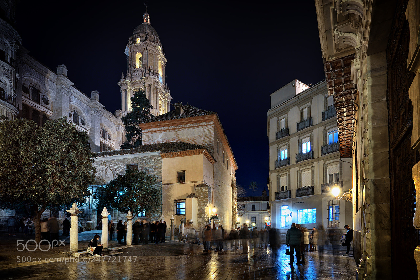 Nikon D810 sample photo. Old town málaga photography