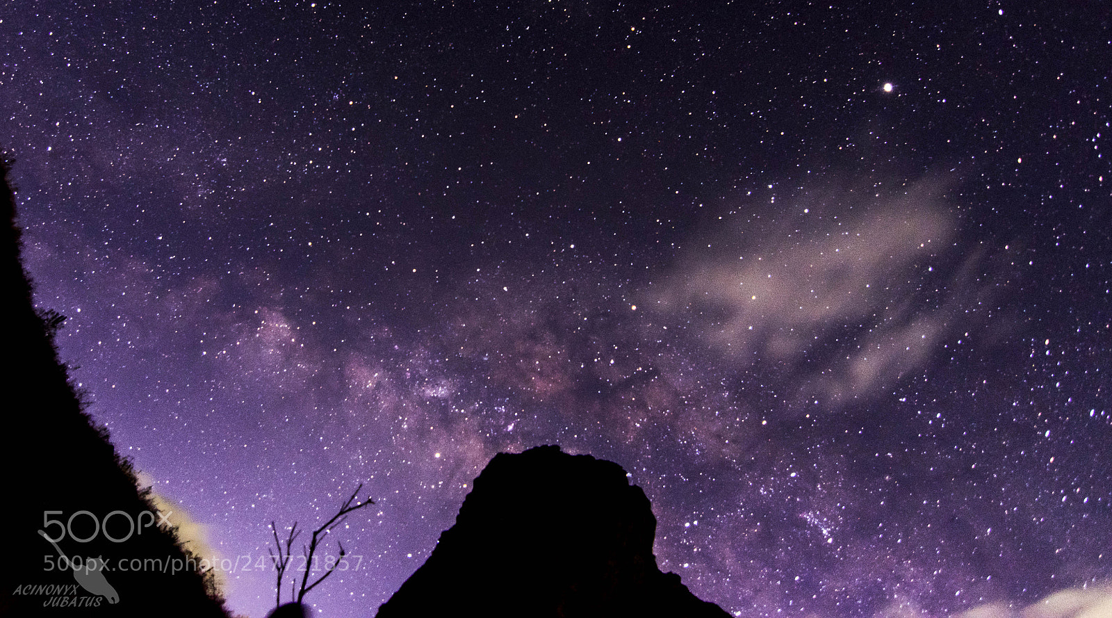 Nikon D5500 sample photo. Milky way guatemala's sky photography