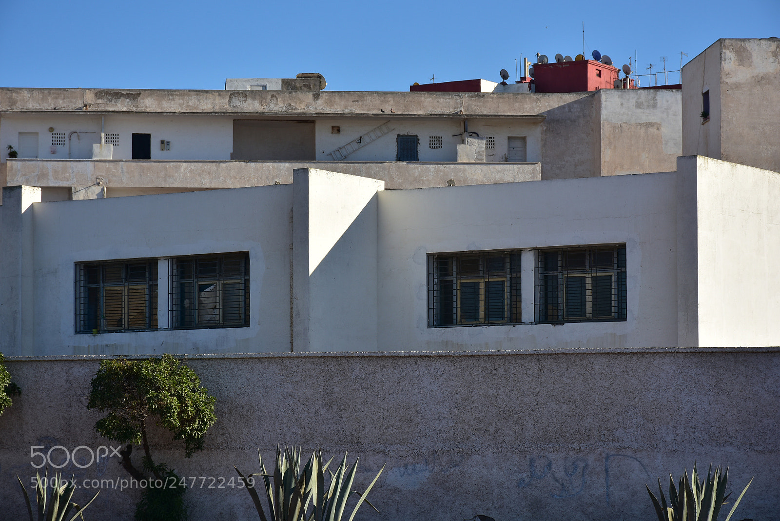 Nikon D7200 sample photo. A white house under photography