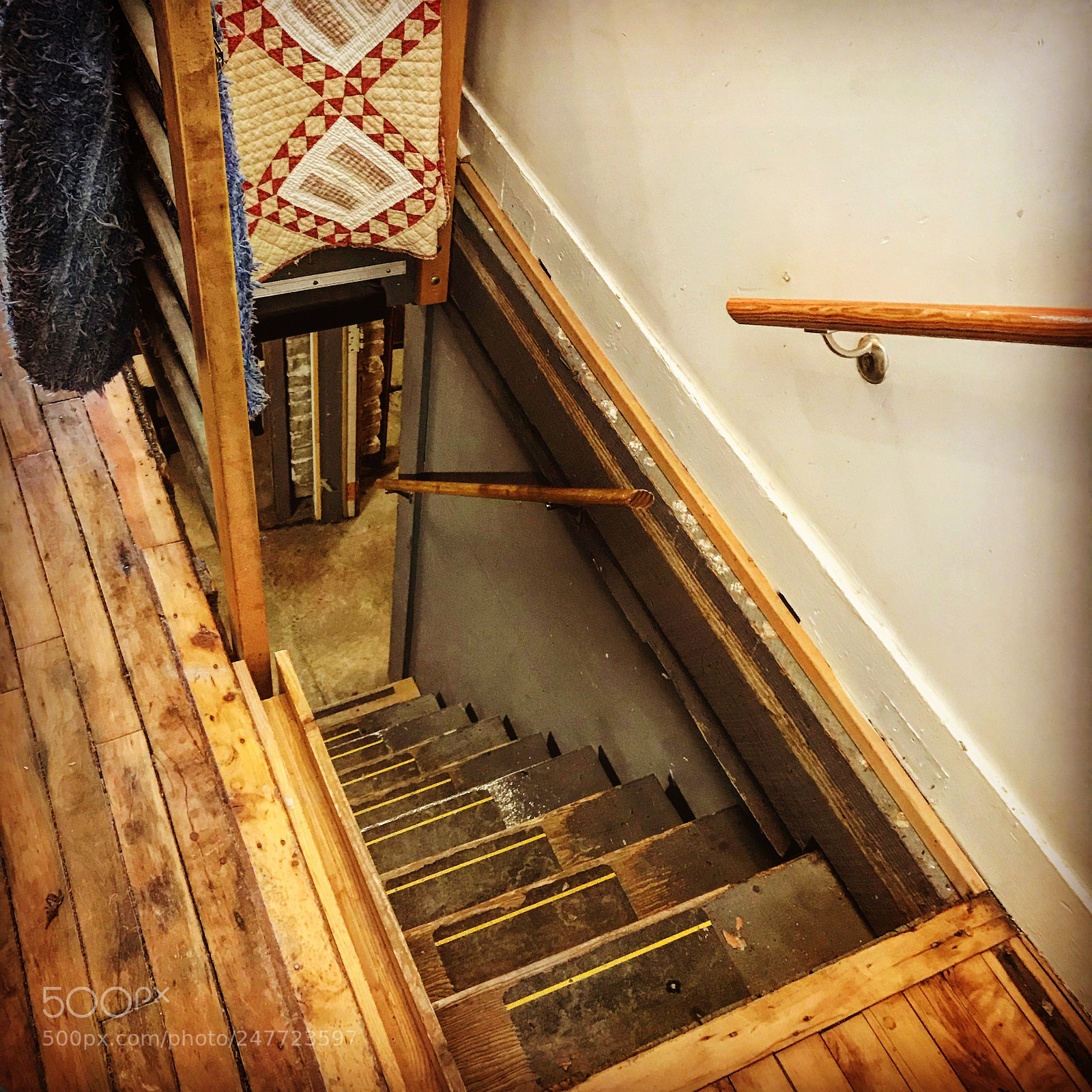 Apple iPhone 7 Plus sample photo. Stairs to dungeon photography
