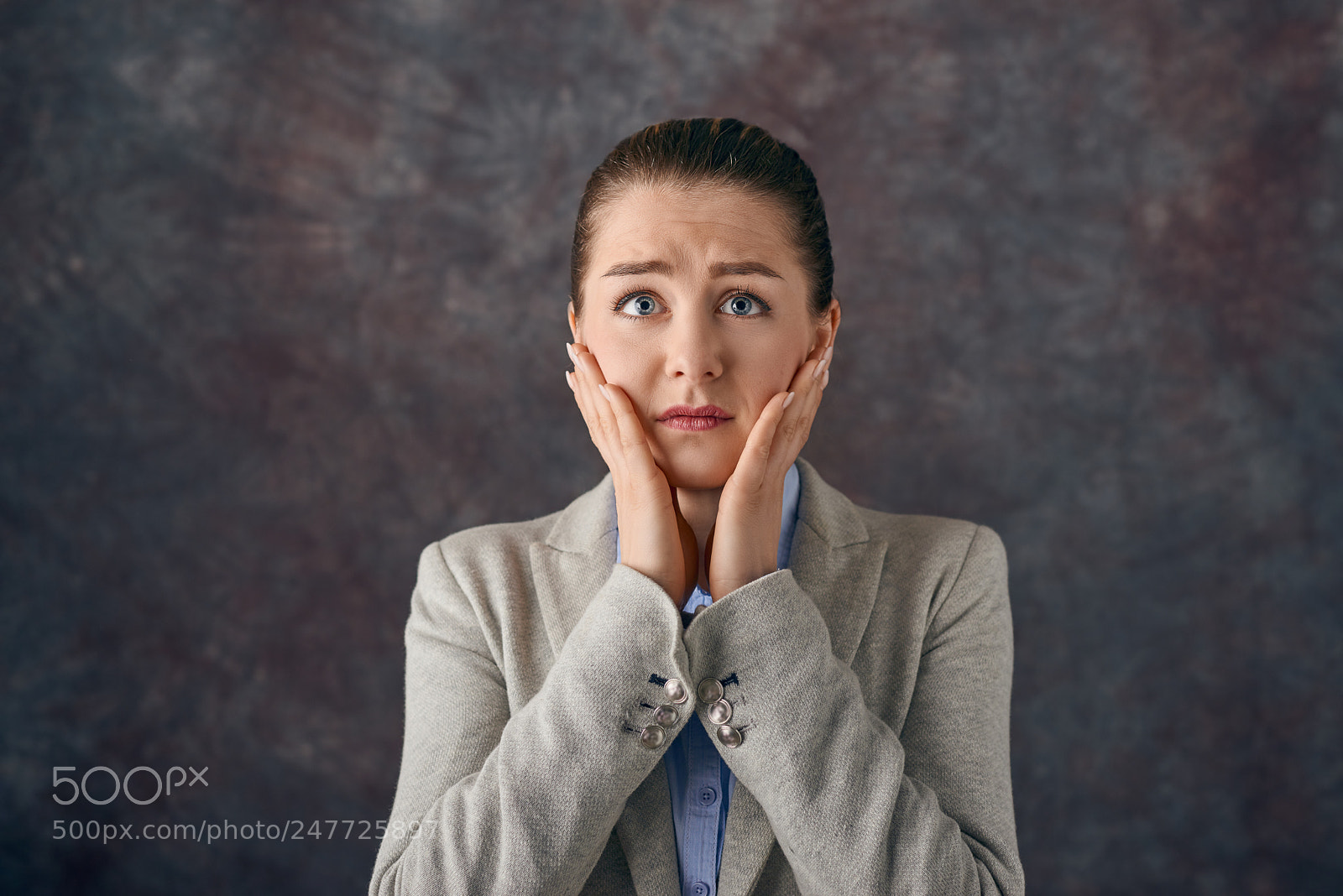 Nikon D800 sample photo. Dismayed upset young woman photography